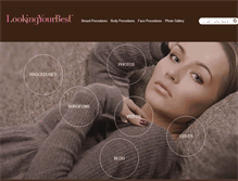 Tablet Screenshot of lookingyourbest.com